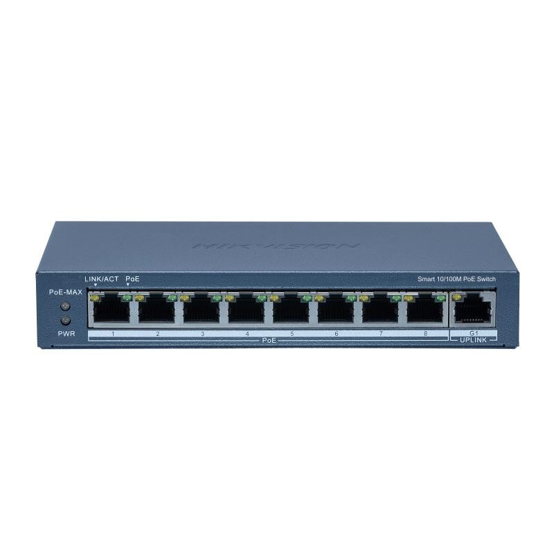 GUNMANSA Hikvision 8 Port PoE Smart Managed Switch