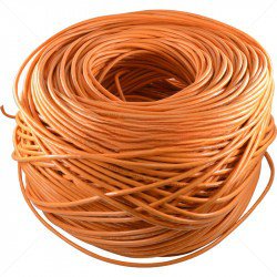 GUNMANSA Hikvision Cable UTP CAT6 305m Roll Orange PVC Sheath Part No: CB66-3