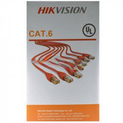 GUNMANSA Hikvision Cable UTP CAT6 305m Roll Orange PVC Sheath Part No: CB66-3