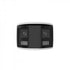 GUNMANSA Hikvision HD-TVI Bullet 3K Dual Lens Hybrid Light 40m Audio 180