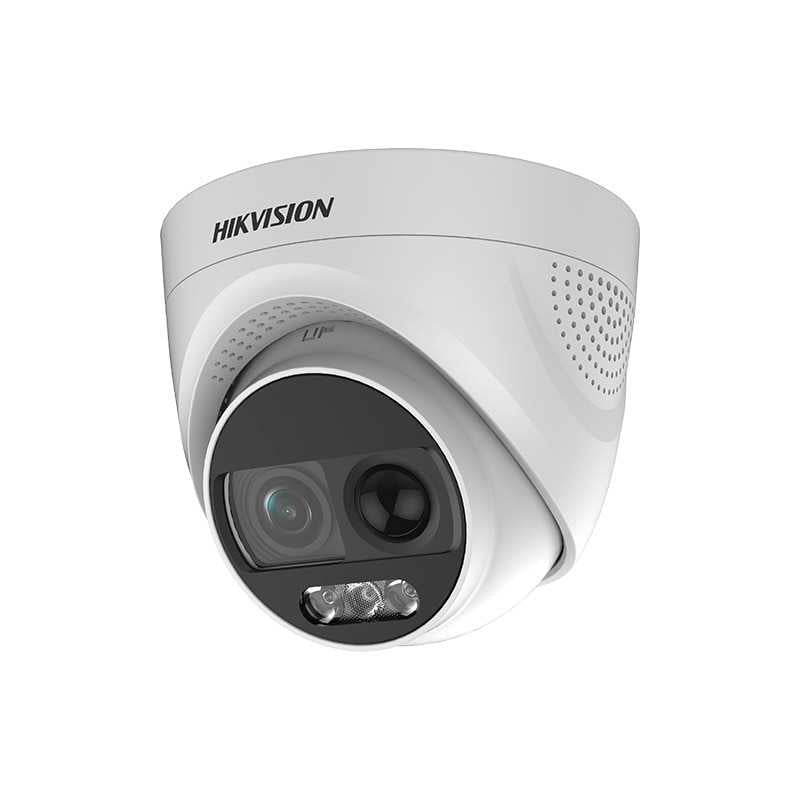 GUNMANSA HIKVISION HD-TVI Dome 2MP ColorVu PIR Strobe Siren WL 20m 2.8mm