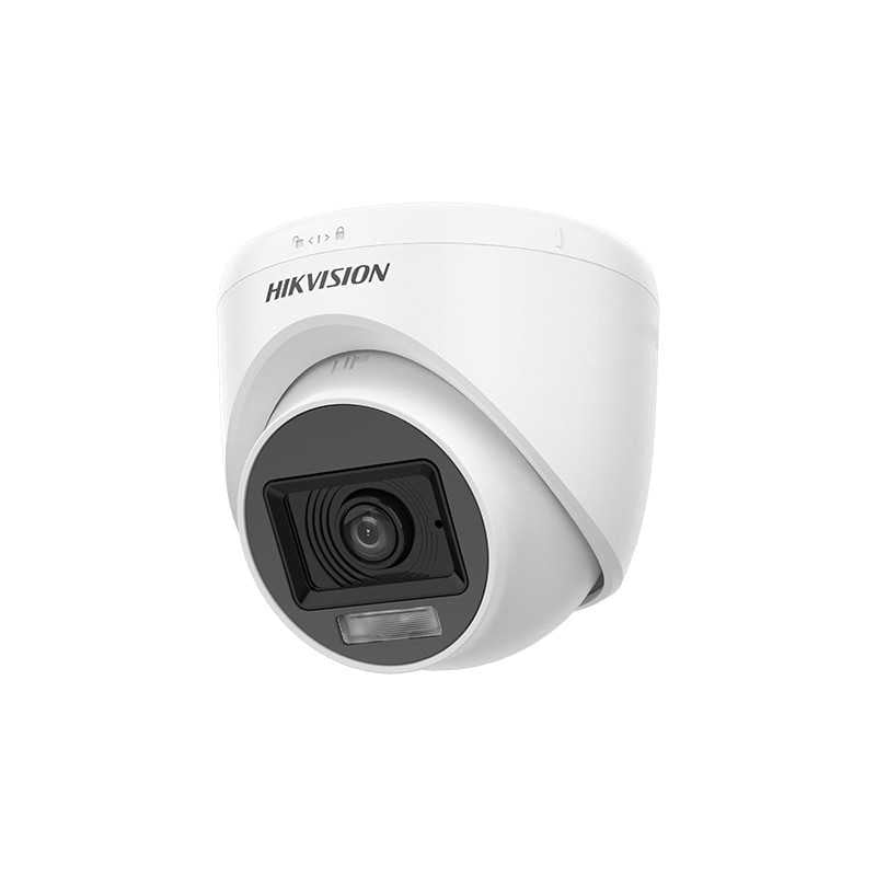 GUNMANSA HIKVISION HD-TVI Turret 2MP Hybrid Light Audio IR 20m WL 20m 2.8mm