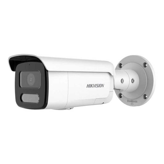 GUNMANSA Hikvision IP Bullet 4MP ColorVu AcuSense Strobe Siren WL 60m 4mm