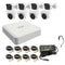 GUNMANSA HiLook 8 Channel DIY Combo Surveillance DVR Kit
