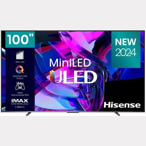 GUNMANSA Hisense 100 Inch Mini-LED ULED 4K VIDAA Smart TV