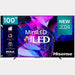 GUNMANSA Hisense 100 Inch Mini-LED ULED 4K VIDAA Smart TV