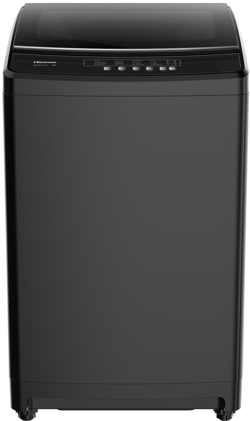GUNMANSA Hisense 16kg Top Loader Washing Machine Black