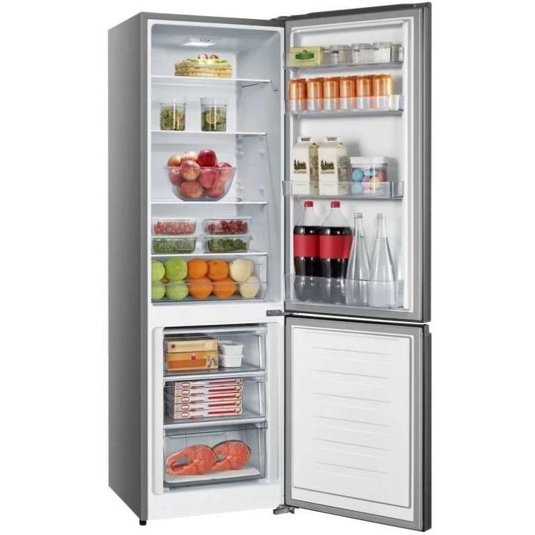 GUNMANSA Hisense 264L Titanium Inox Combi Fridge