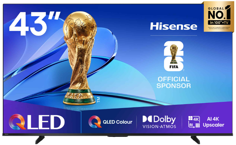 GUNMANSA Hisense 43 Inch E7Q QLED 4K Smart TV