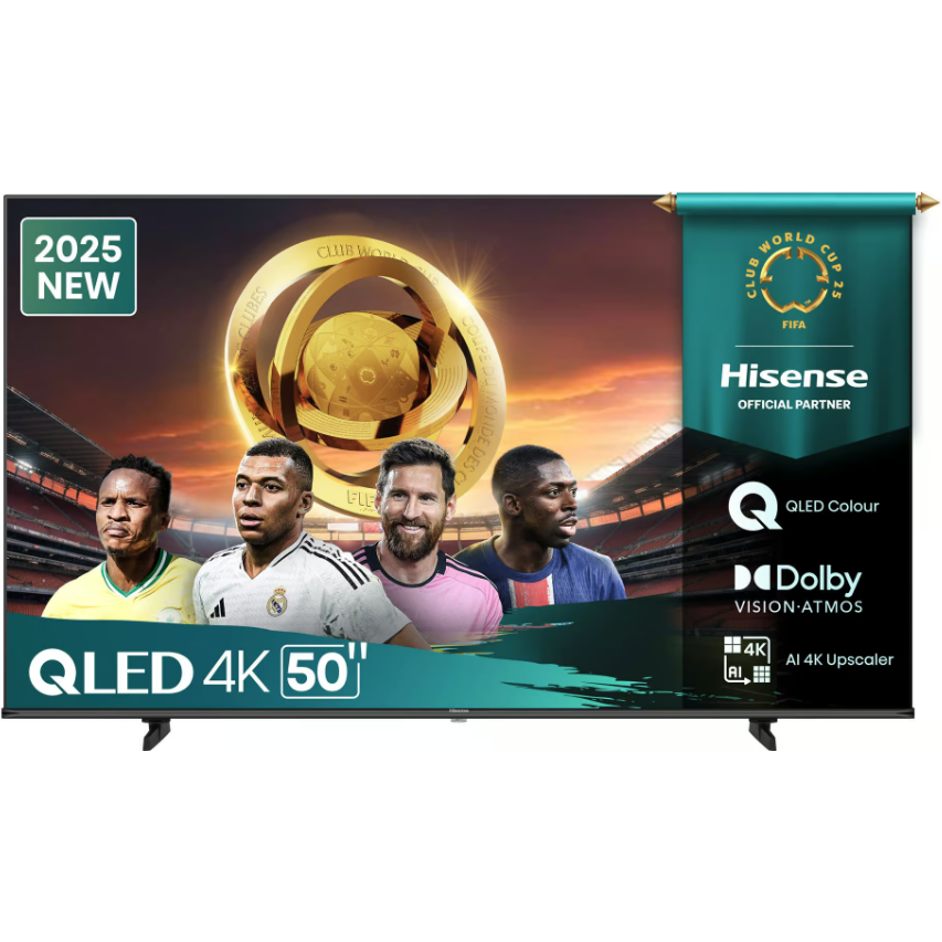 GUNMANSA Hisense 50 Inch QLED VIDAA Smart LED TV