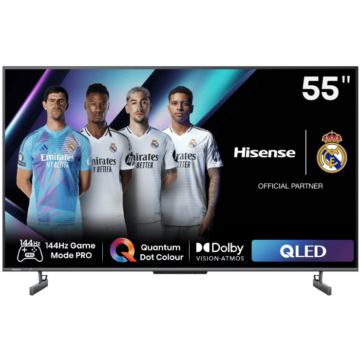 GUNMANSA Hisense 55 Inch E7N PRO QLED 144Hz Smart Gaming TV