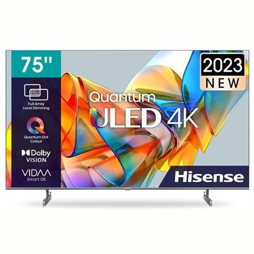 GUNMANSA Hisense 75 Inch 4K ULED Quantum UHD VIDAA Smart TV