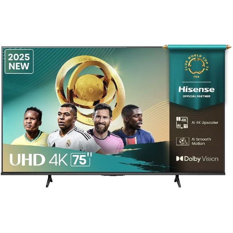 GUNMANSA Hisense 75 Inch A6Q Ultra HD Smart TV