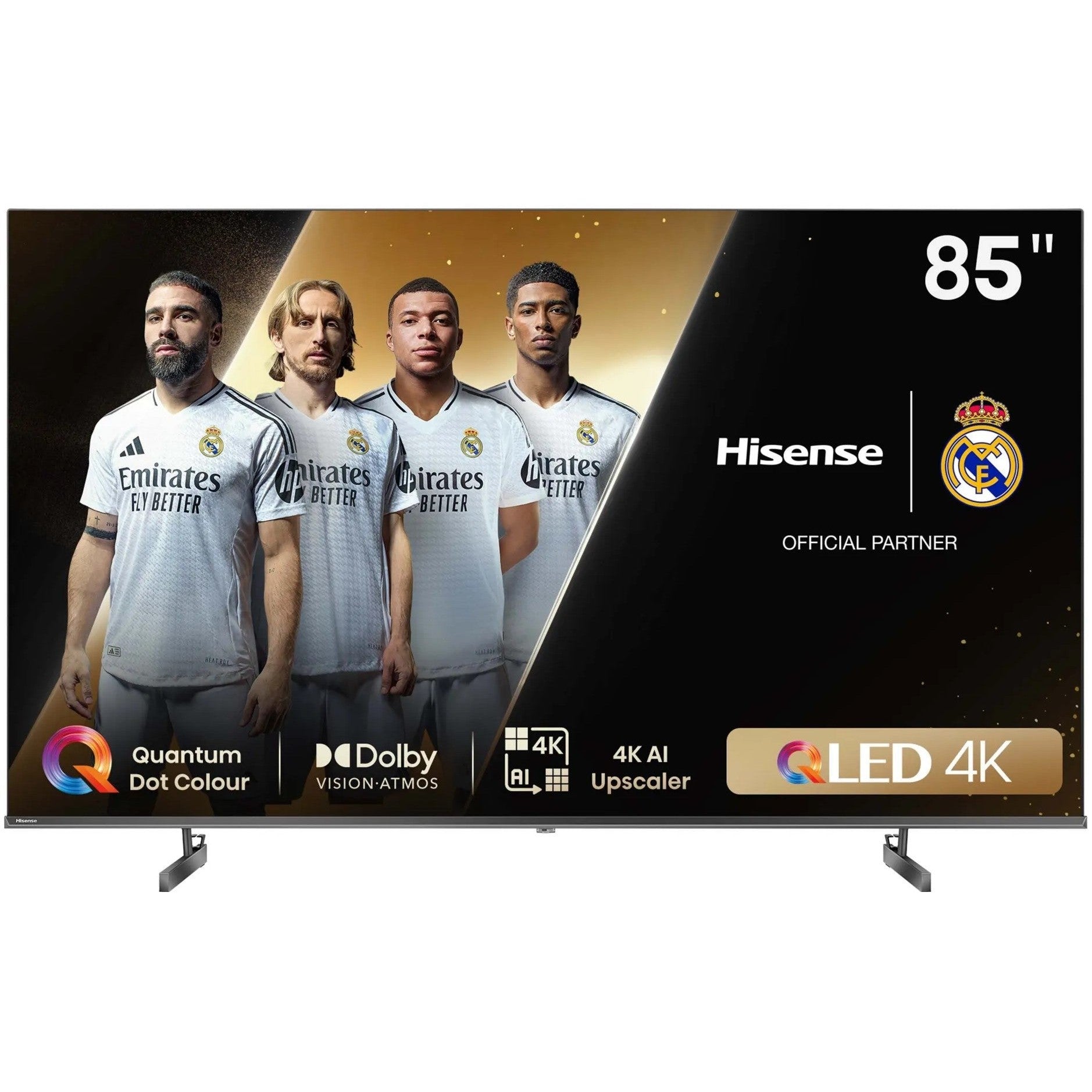 GUNMANSA Hisense 85 Inch Q6N Smart 4K UHD QLED TV with Quantum Dot &