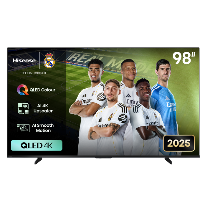 GUNMANSA Hisense 98 Inch VIDAA U8 144Hz QLED Smart TV