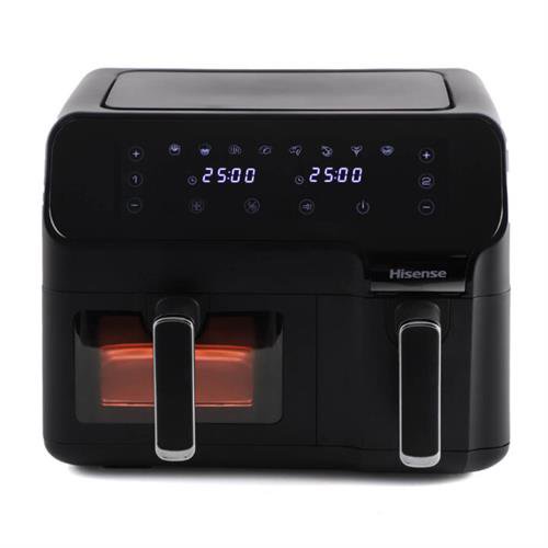 GUNMANSA Hisense Electronic 8.6L Dual Airfryer Black