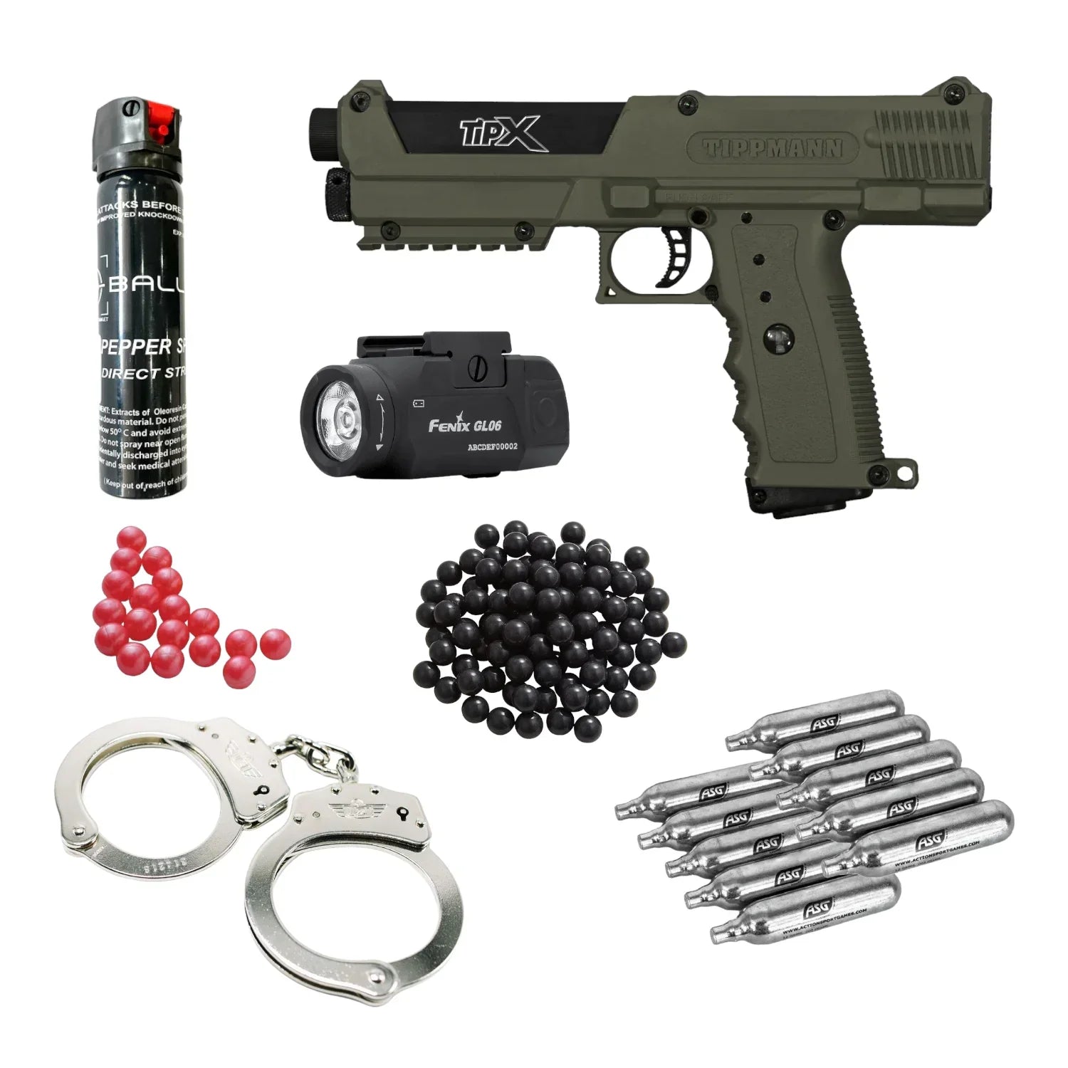GUNMANSA HOME DEFENSE ELITE COMBO-ARMY GREEN