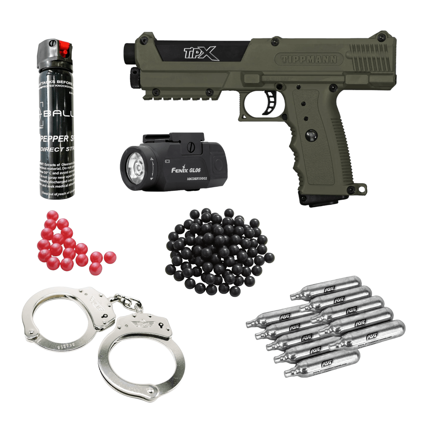 GUNMANSA HOME DEFENSE ELITE COMBO-ARMY GREEN
