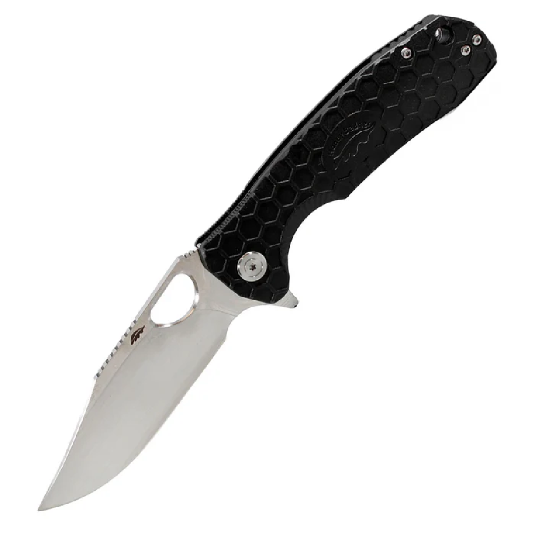 GUNMANSA HONEY BADGER CPM-BLK H.BADGER CLIP-POINT L/R MEDIUM - HB4069