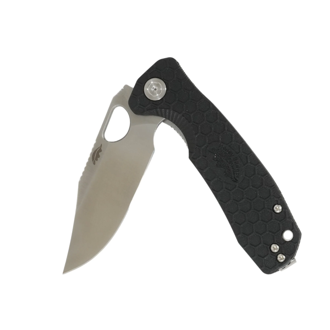 GUNMANSA HONEY BADGER CPM-BLK H.BADGER CLIP-POINT L/R MEDIUM - HB4069
