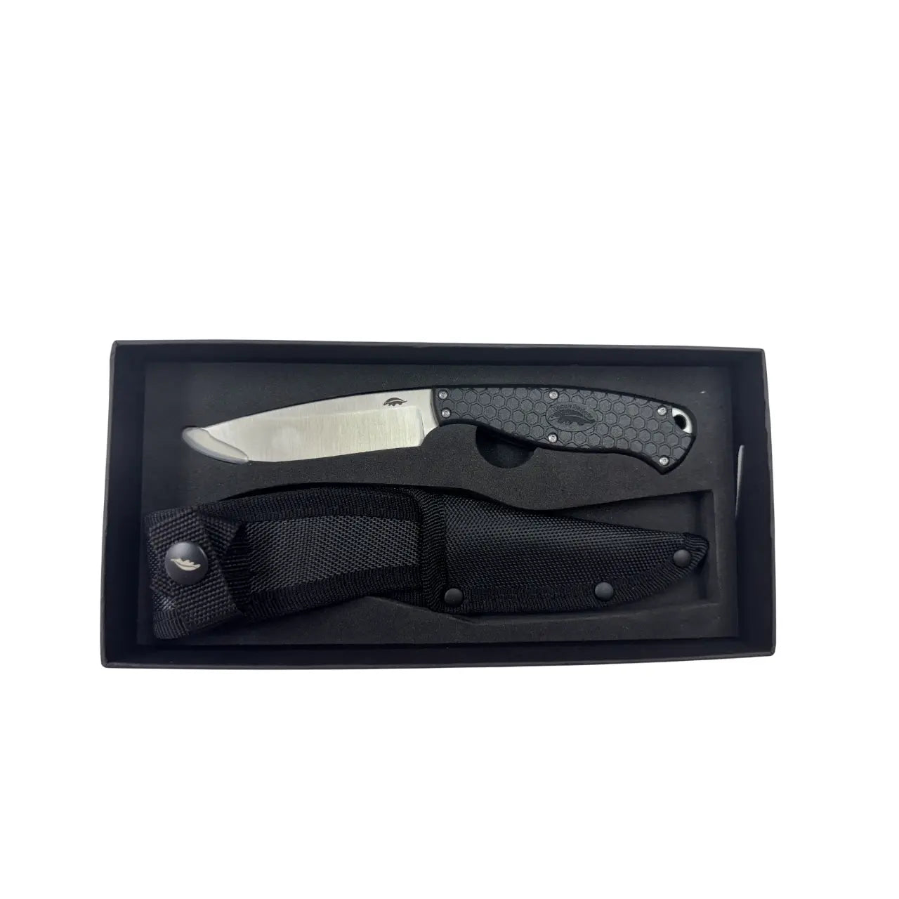 GUNMANSA Honey Badger Outfitter Fixed blade Camp Knife - B Nylon Sheath - HB5301