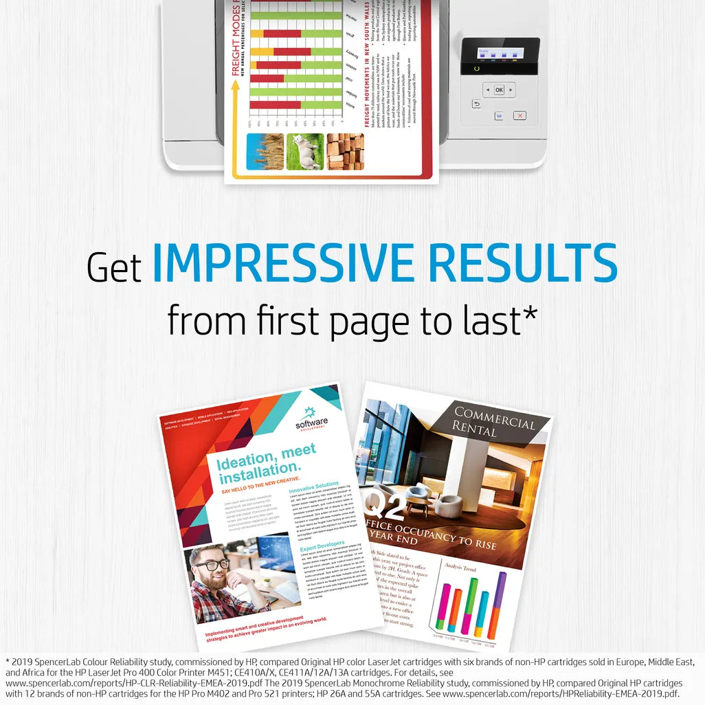 GUNMANSA HP 124A Yellow Original LaserJet Toner Cartridge, 2000 pages, Yellow, 1 pc(s)