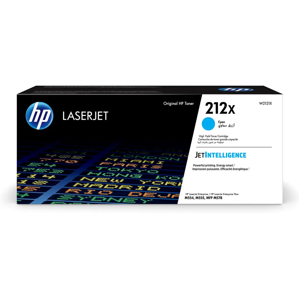 GUNMANSA HP 212X High Yield Cyan Original LaserJet Toner Cartridge, 10000 pages, Cyan, 1 pc(s)