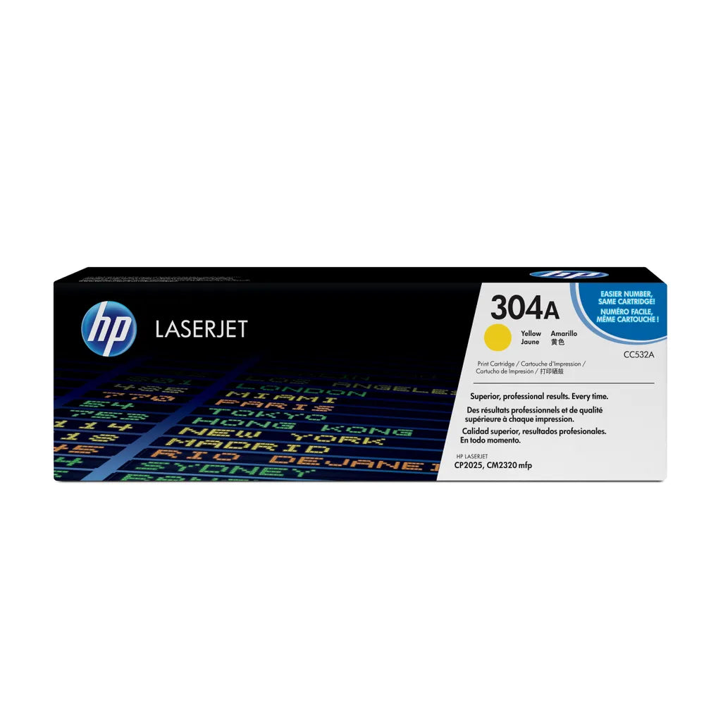 GUNMANSA HP 304A Yellow Original LaserJet Toner Cartridge, 2800 pages, Yellow, 1 pc(s)