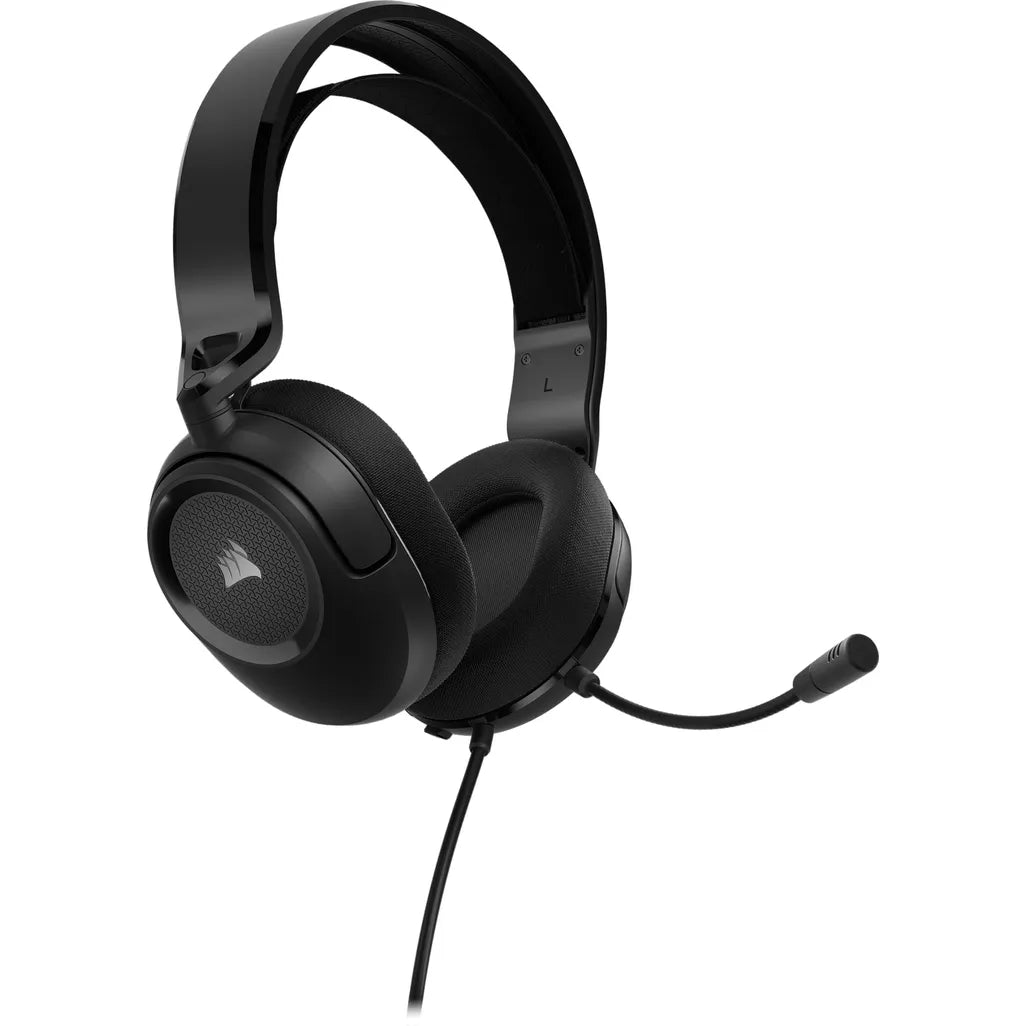 GUNMANSA HS35 Surround v2 Carbon Gaming Headset; Universal 3.5mm connectivity; Dolby Audio® 7.1 Surround Sound via USB