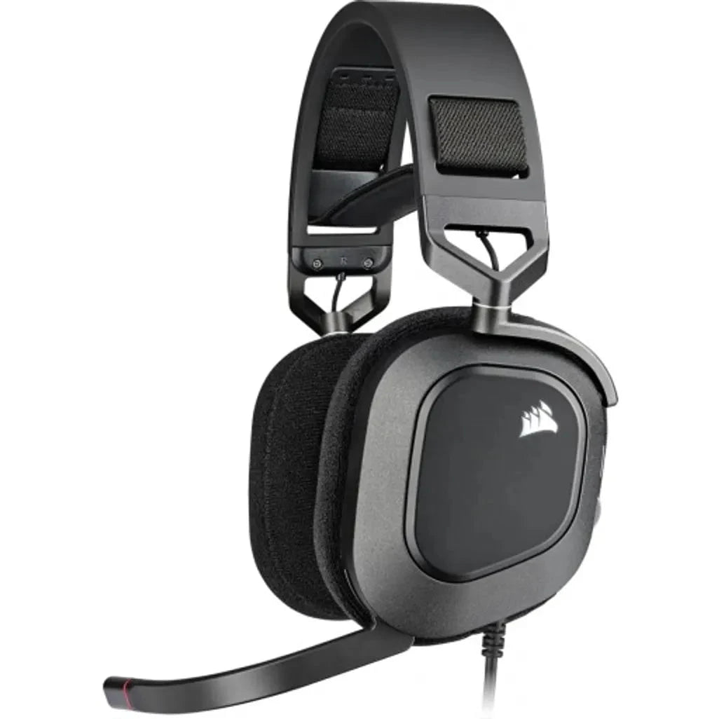 GUNMANSA HS80 RGB USB Premium Gaming Headset with 7.1 Surround Sound; Carbon.