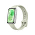 GUNMANSA Huawei Device 1.62 AMOLED colour Screen/ 286x482 pixels/ PPI 347/ Green Fluoroelastomer Strap/ length:130mm-210mm/ 5 ATM/ NO GPS/ 2.4GHz  BT6.0 and BLE.5V/1A/ 55020GUL