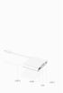 GUNMANSA Huawei Device Set multiple outputs with one device. This docking station supports HDMI  VGA  USB-A  and USB-C to meet the needs of your data transmission  projection  charging and other multi-scene needs. Simple and easy to use.