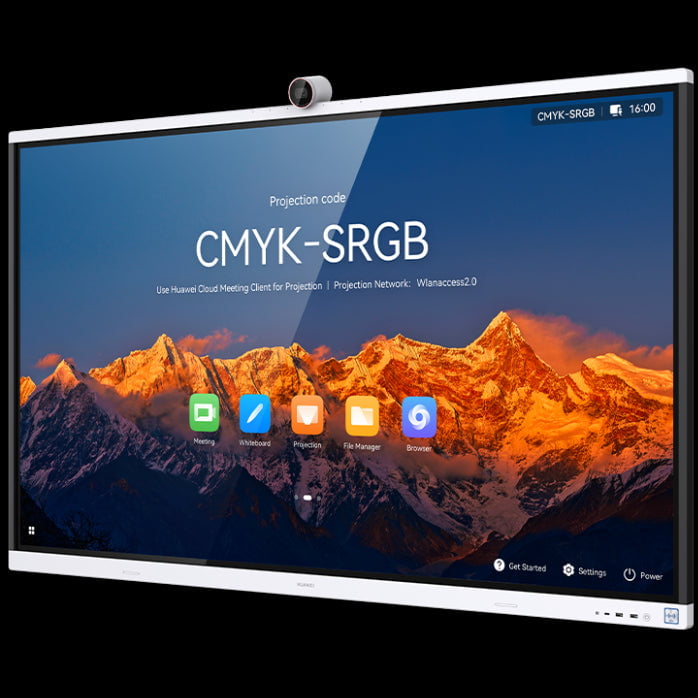 GUNMANSA HUAWEI IdeaHub S2/IHS2-86SA/Intelligent Collaboration Device 86-inch infrared screen/Jade white/overseas