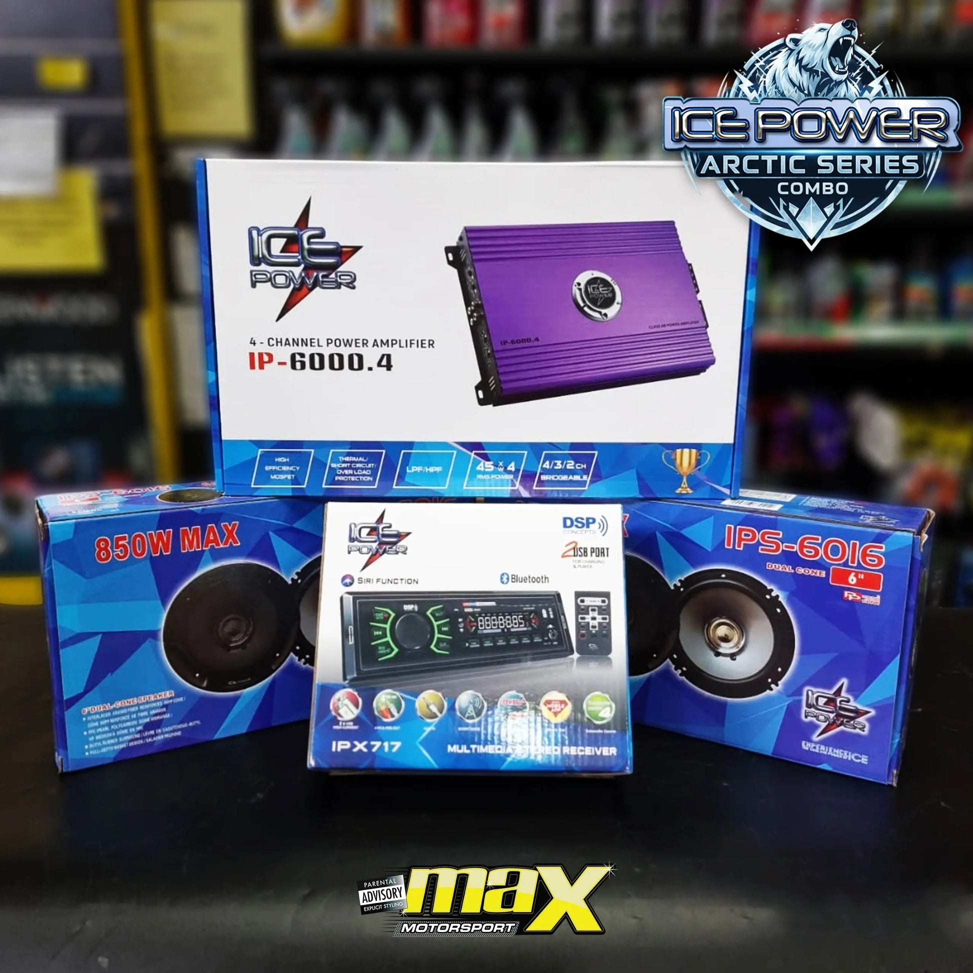 GUNMANSA Ice Power Arctic Series Audio Combo