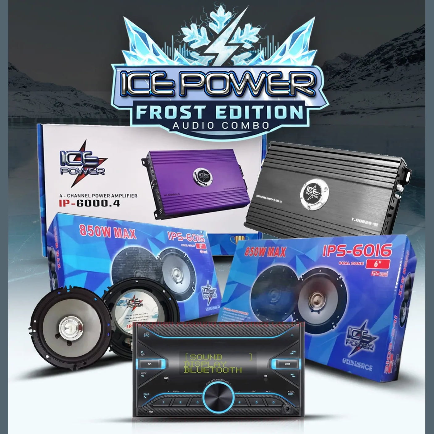 GUNMANSA Ice Power Frost Edition Audio Combo
