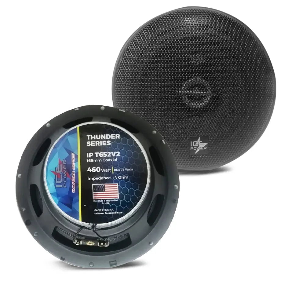 GUNMANSA Ice Power IP-T652V2 Thunder Series 6.5" 2-Way Coaxial Speaker (460W)