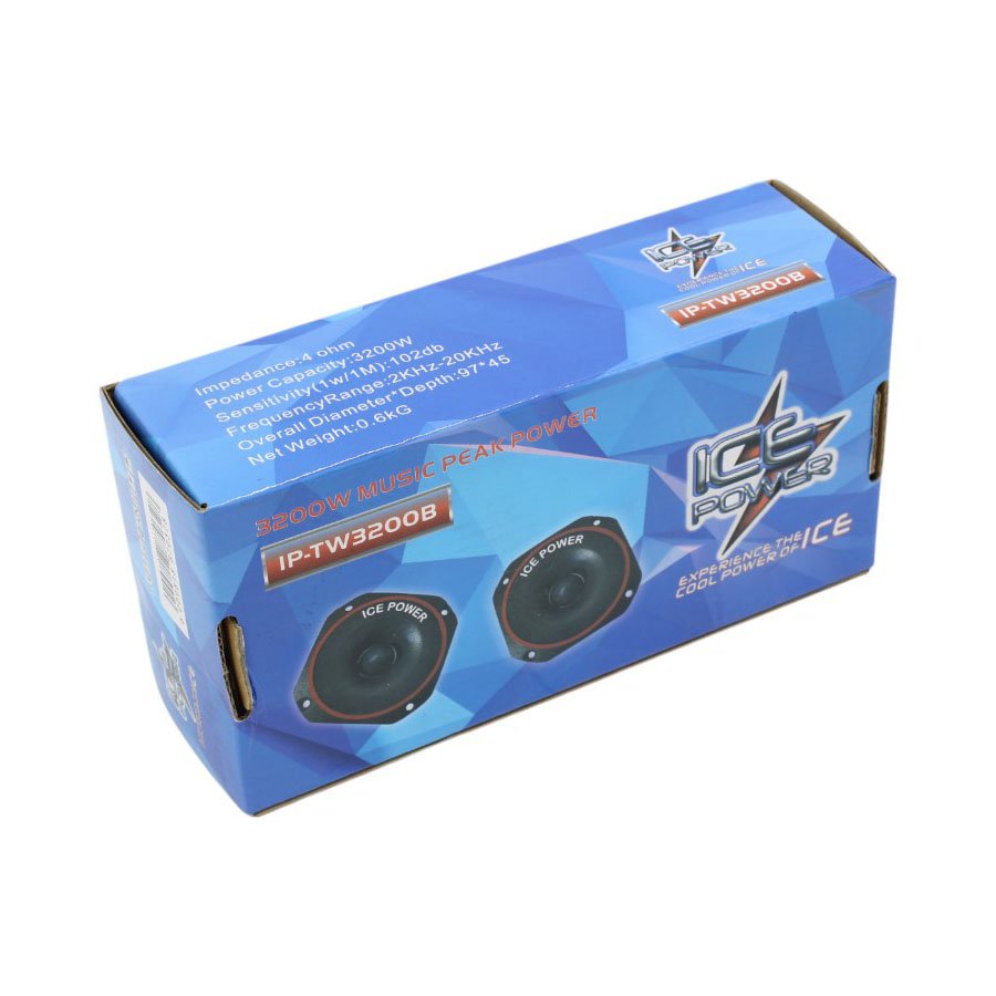GUNMANSA Ice Power IP-TW3200B 3200W Bullet Tweeters
