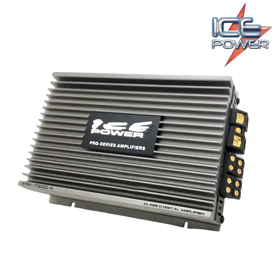 GUNMANSA Ice Power IPM-7500.4 Mini Compact 4-Channel Amplifier (9600W)