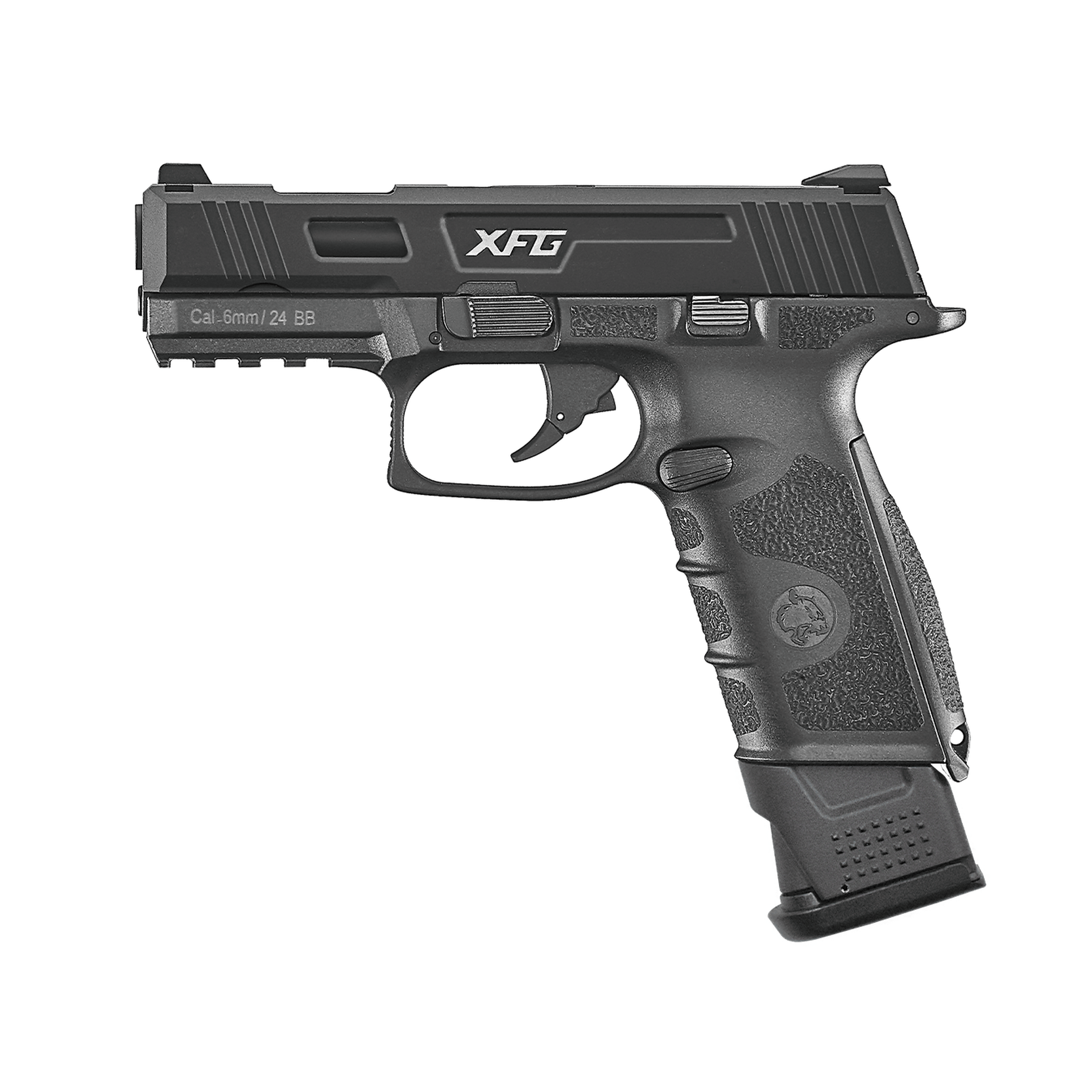 GUNMANSA ICS BLE-XFG Airsoft Pistol (GG|Semi Auto|Blowback|19) BLE-005-SB