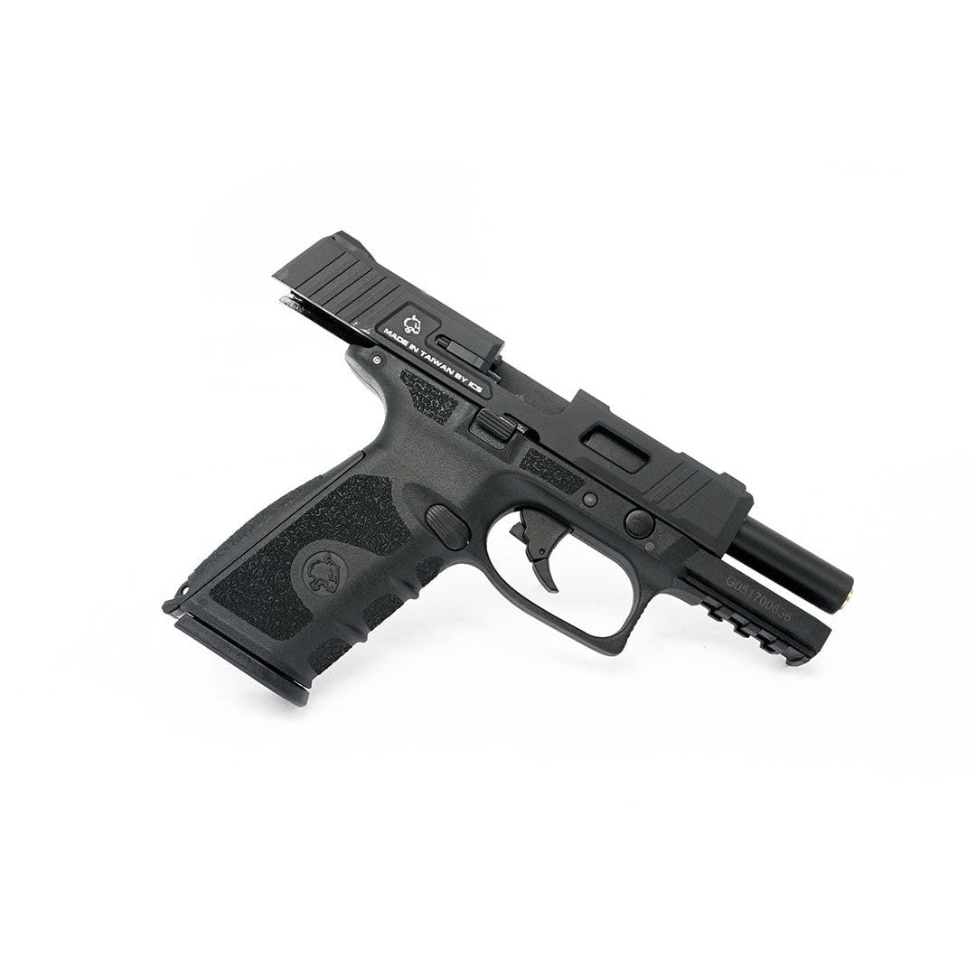 GUNMANSA ICS BLE-XFG Airsoft Pistol (GG|Semi Auto|Blowback|19) BLE-005-SB