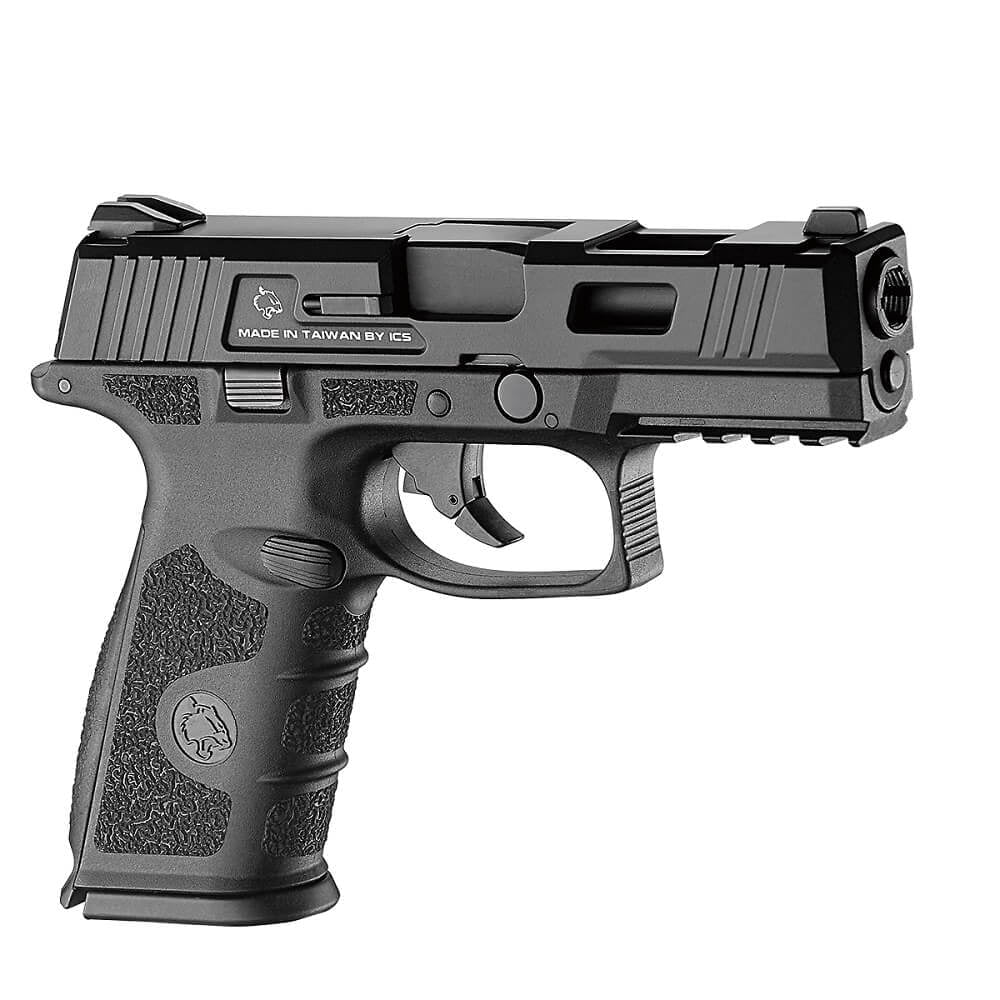 GUNMANSA ICS BLE-XFG Airsoft Pistol (GG|Semi Auto|Blowback|19) BLE-005-SB