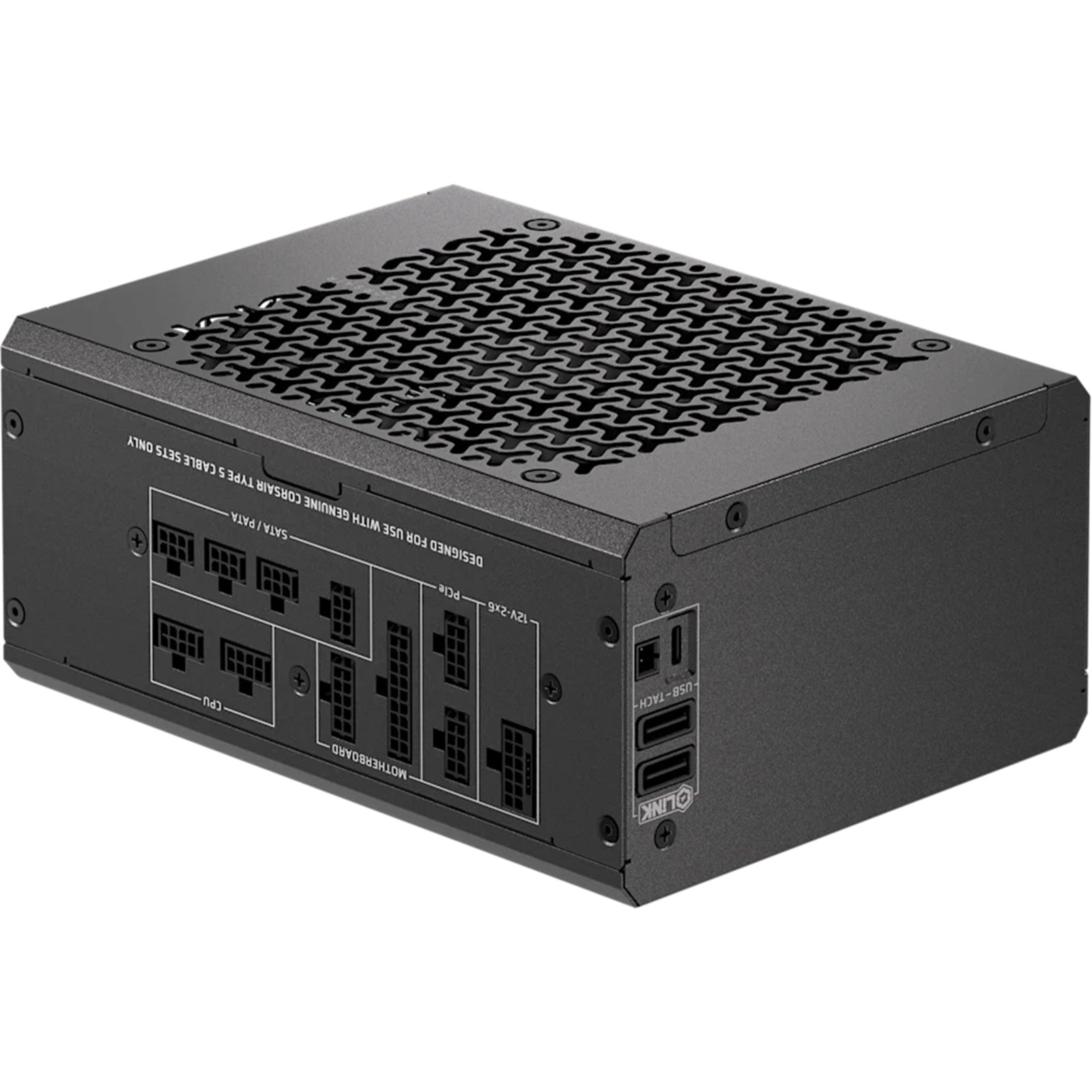 GUNMANSA iCUE LINK HXi SHIFT Series; iCUE LINK HX1200i SHIFT; 1200 Watt; Cybenetics Platinum; Fully Modular; Power Supply; C14 Version