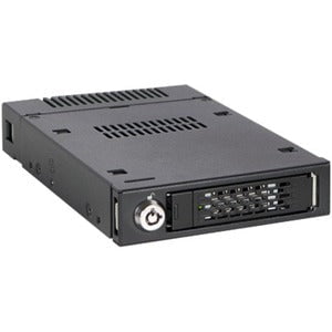GUNMANSA Icy Dock ToughArmor MB601VK-1B Drive Enclosure for 3.5" M.2, SATA/600, PCI Express NVMe - U.2 (SFF-8639) Host Interface Internal - Black