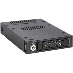 GUNMANSA Icy Dock ToughArmor MB601VK-1B Drive Enclosure for 3.5" M.2, SATA/600, PCI Express NVMe - U.2 (SFF-8639) Host Interface Internal - Black
