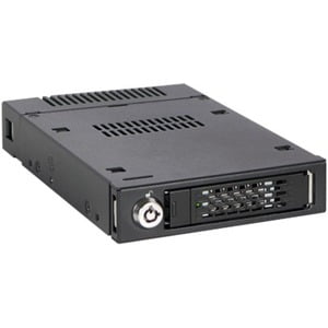 GUNMANSA Icy Dock ToughArmor MB601VK-1B Drive Enclosure for 3.5" M.2, SATA/600, PCI Express NVMe - U.2 (SFF-8639) Host Interface Internal - Black