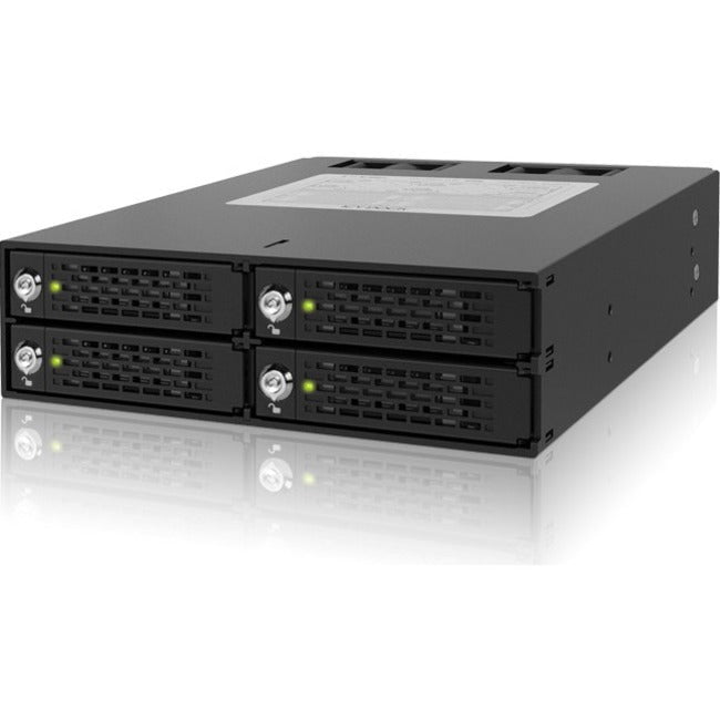 GUNMANSA Icy Dock ToughArmor MB994SK-1B Drive Enclosure for 5.25" Internal - Matte Black