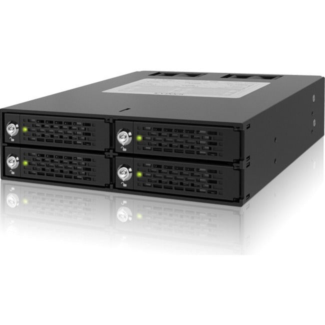 GUNMANSA Icy Dock ToughArmor MB994SK-1B Drive Enclosure for 5.25" Internal - Matte Black