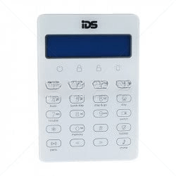 GUNMANSA IDS XSeries Soft Touch White LCD Keypad