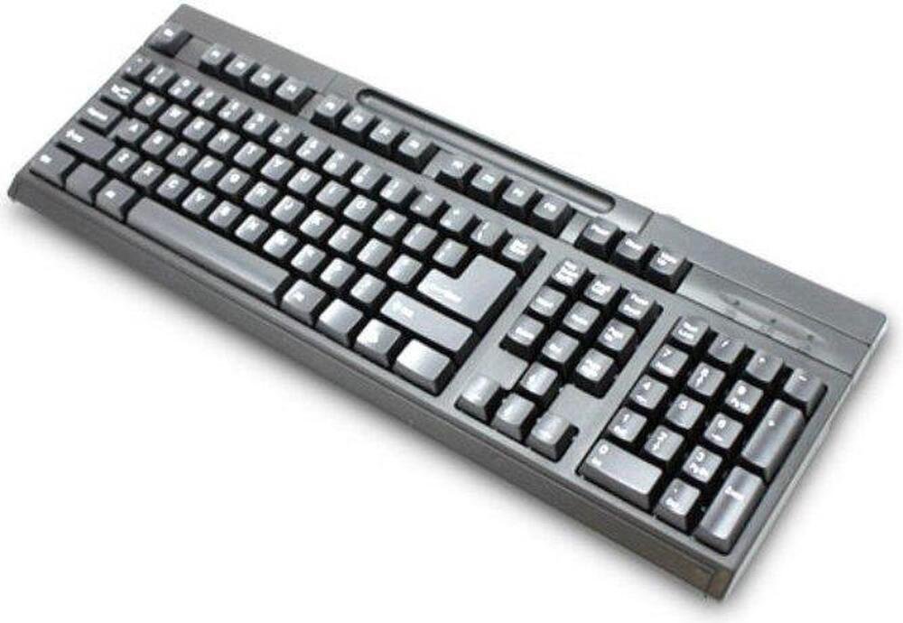 GUNMANSA iMicro KB-US819SB - Keyboard - USB - QWERTY - Spanish - black - retail