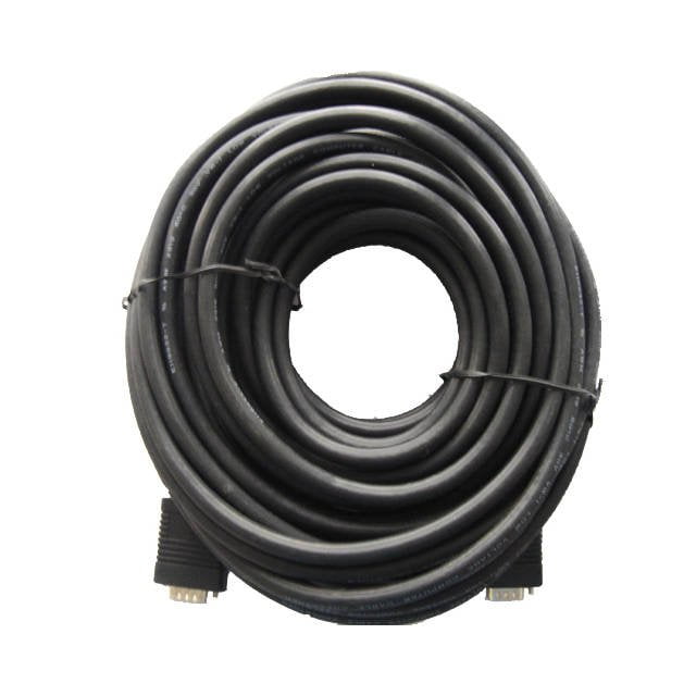 GUNMANSA iMicro SVGA-50-MM 50ft HD15 Male to HD15 Male SVGA Cable (Black)